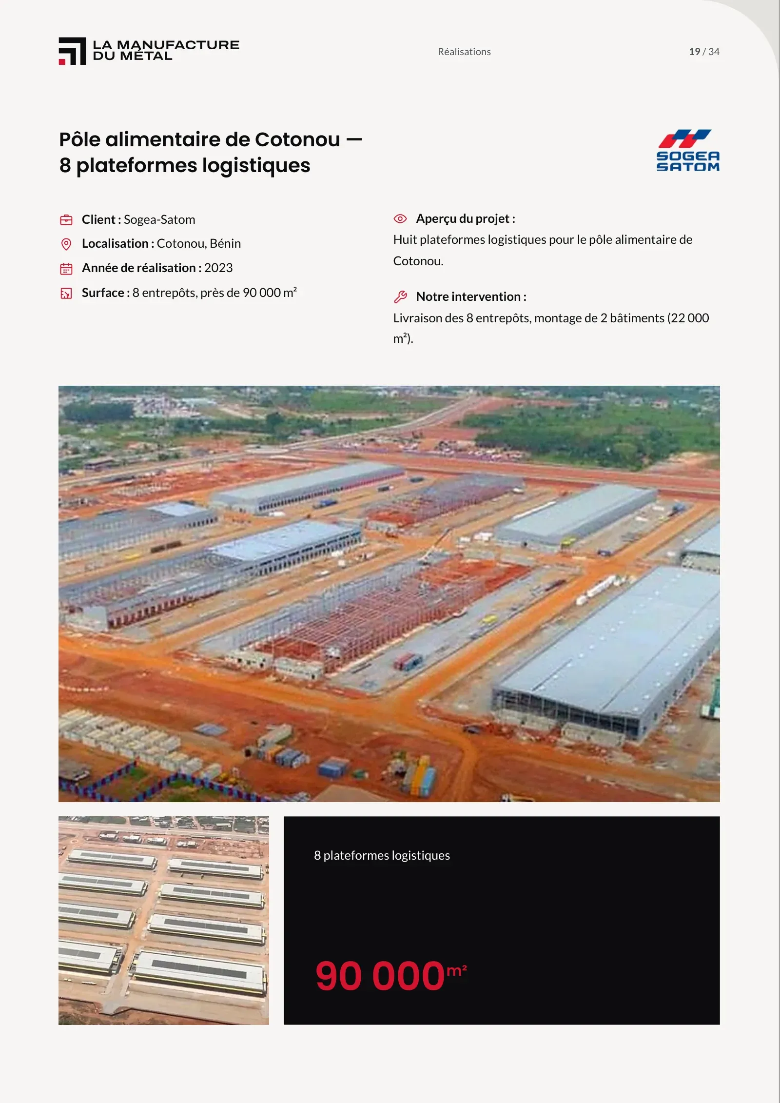 Page 19 : Pôle alimentaire de Cotonou