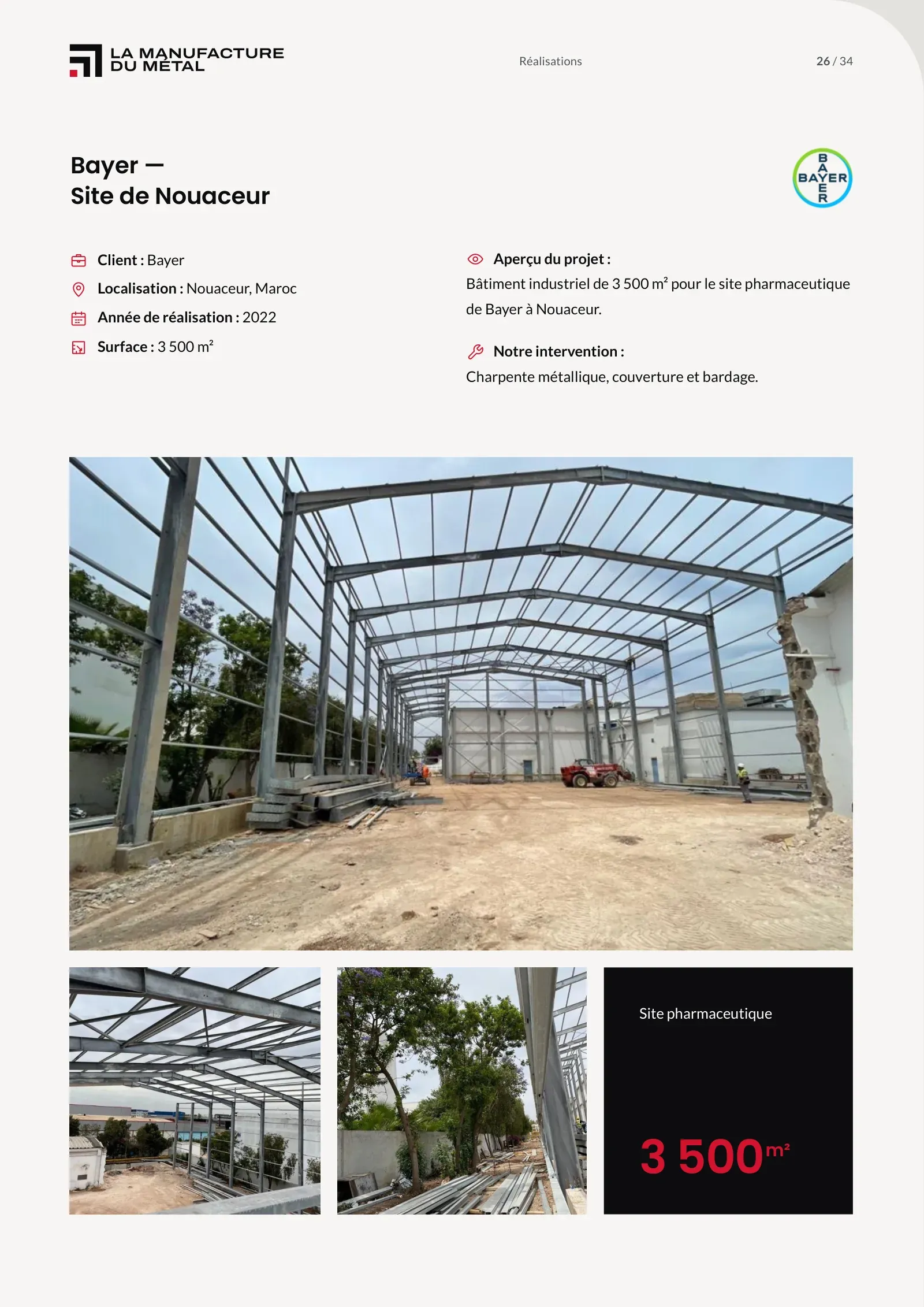 Page 26 : Bayer, site de Nouaceur